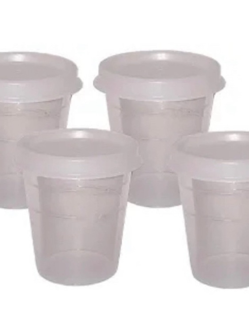 Tupperware Classic Minis Containers set of six with lids - Picture 2 of 4